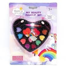 ערכת איפור חד קרן לב