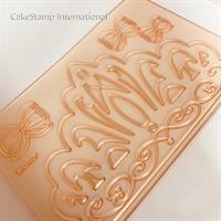 תבנית כתר אורלי קטן לקישוט עוגות | אורלי קטן | קישוט עוגות יום הולדת כתר שוקולד קטן