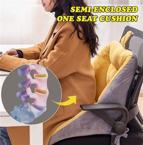 כרית אורתופדית מרודפת לישיבה נוחה