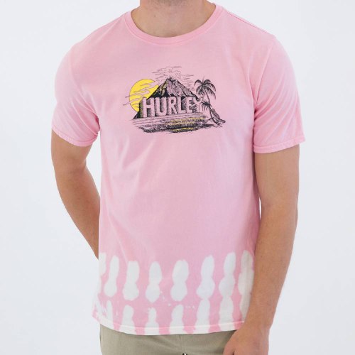 HURLEY  PREHISTORIC PINK TEE