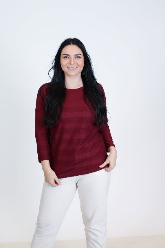 חולצת סריג שמיים