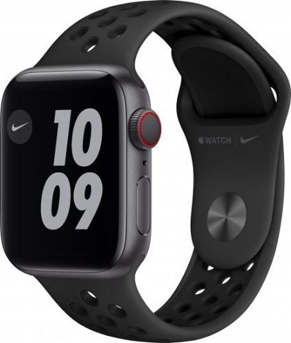 שעון חכם Apple Watch Nike Series 6 GPS + Cellular 40mm Space Gray Aluminum צבע רצועה Anthra