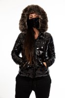 מעיל מבריק נשים