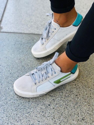 נעלי נשים DIESEL לבן/ירוק