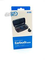 אוזניות בלוטוס A10S עם קופסת טעינה בעלת צג לחיווי טעינה