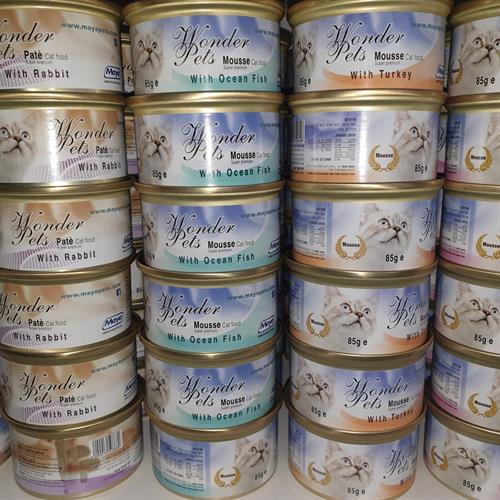 וונדר פט מעדני פטה 85 גרם