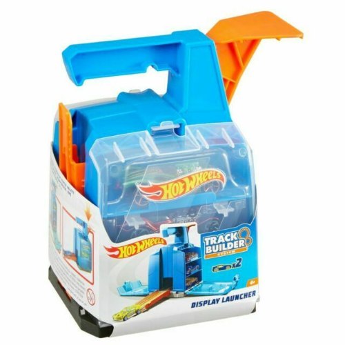 הוט ווילס מוסך עם משגר לאיחסון מכוניות