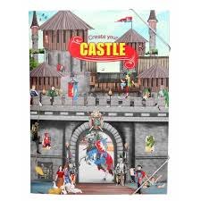 חוברת מדבקות Topmodel טופמודל טירה- אבירים