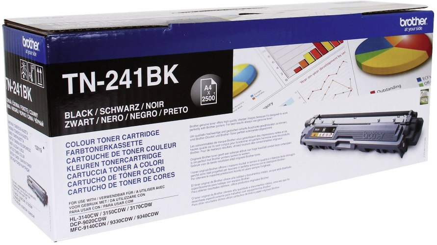 טונר שחור מקורי Brother Original Toner TN-247BK