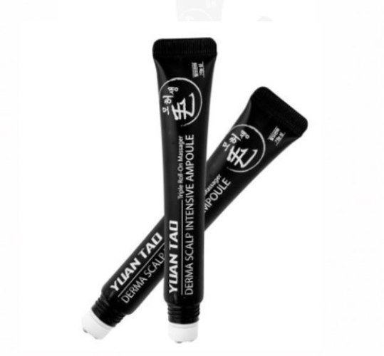 רולר משולש לצמיחת שיער אינטנסיבית בקרקפת