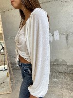 חולצת קורי לבן