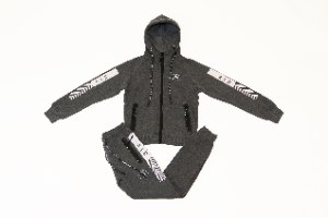 חליפת פוטר כותנה הדפס SB בנים