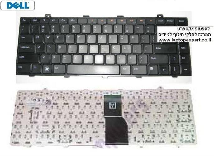 החלפת מקלדת למחשב נייד דל Dell Studio 1450 1457 1458 Laptop Keyboard 08RK69 , 8RK69 , NSK-DJA01, 9Z.N1K82.A01