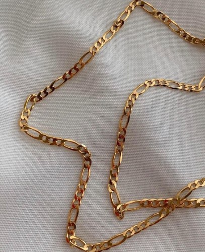 שרשרת גורמט פיגרו זהב קצרה S