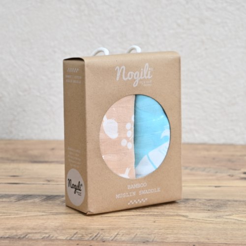 זוג חיתולי עיטוף במבוק