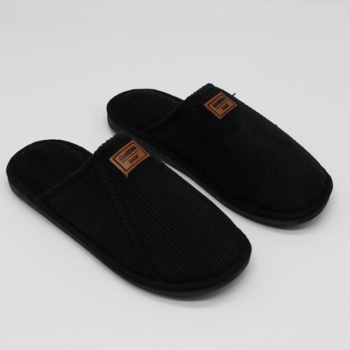 נעלי בית חמות לגבר BLACK