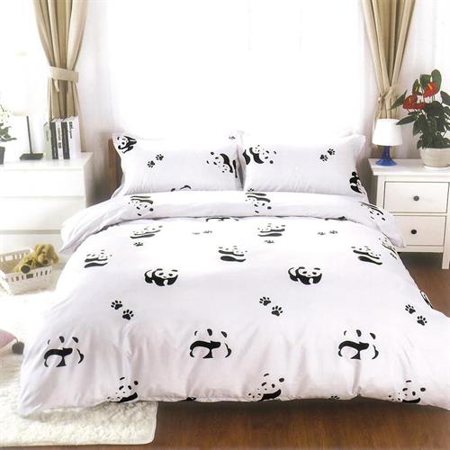 סט מלא יחיד דגם דב פנדה
