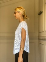 חולצת גופרה - לבן