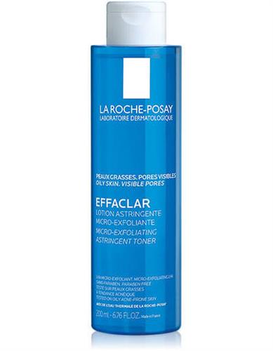 LA ROCHE POSAY effaclar  תמיסה מכווצת נקבוביות לעור שמן 200 מל