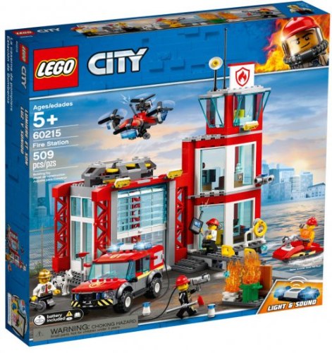 תחנת כיבוי אש מסדרת סיטי 60215 LEGO