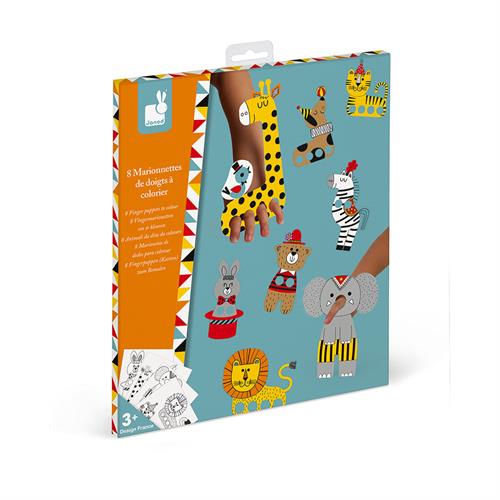 צביעת בובות אצבע  - JANOD