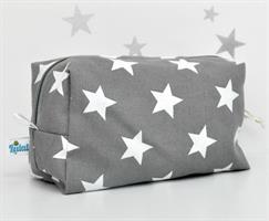 תיק חיתולים כוכבים אפור