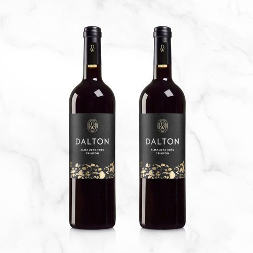 2 יח' דלתון עלמה קרימזון