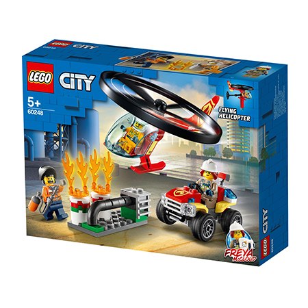 לגו City 60248 מסוק כיבוי אש
