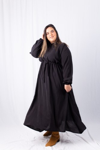 שמלת לולה שחור