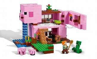 לגו מיינקראפט 21170 - בית החזיר