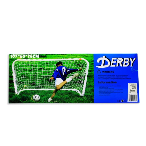 Derby שער כדורגל ברזל קטן