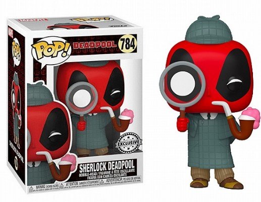 בובת פופ! דדפול - שרלוק (אקסקלוסיבי)