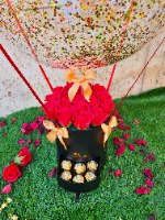 מארז כדור פורח פרחי סבון קטן