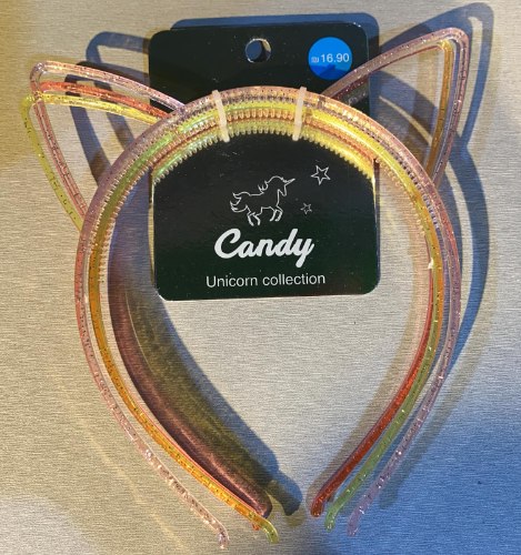 candy סט 3 קשתות אוזניים