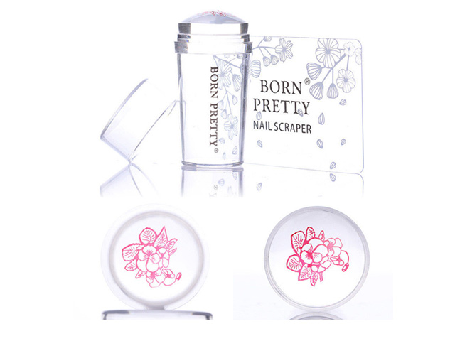 סט כרית סיליקון שקופה לחותמות וסקרפר