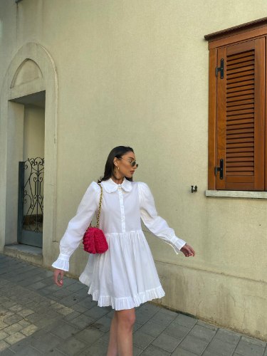 שמלת לילי לבן