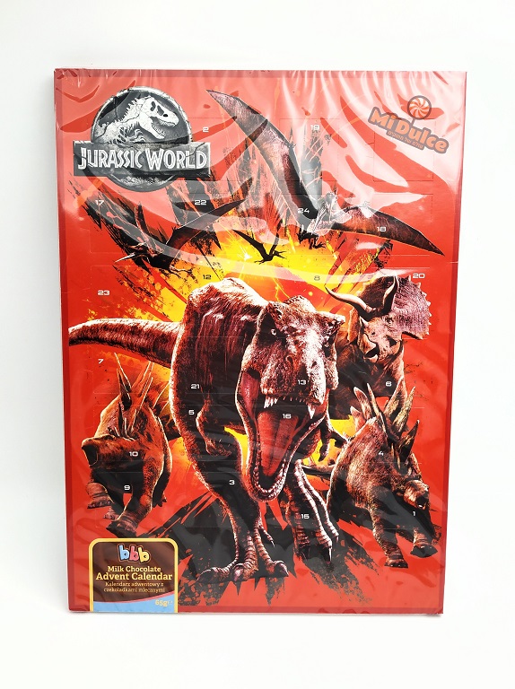 Advent Calendar Jurassic World שוקולדים