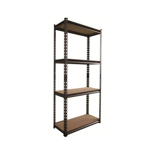 כוננית מדפים למחסן ממתכת 160X80X40 פרימיום