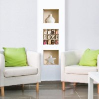 סט מדבקות נישה HOME