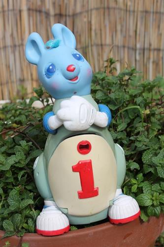 קנגרואית מגניבה עם כובע מצחייה "קולי".