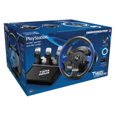 הגה מירוצים עם דוושות Thrustmaster T150 Pro Force Feedback לPC/PS4/PS5