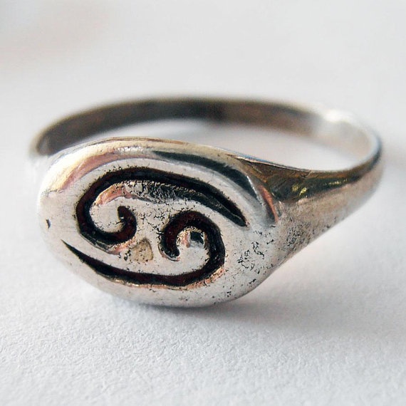 Sterling Silver Ring with YING YANG