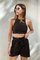 שורט איידן שחור