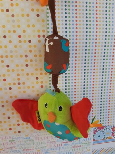 ציפור לתינוקות לתלות בעגלה