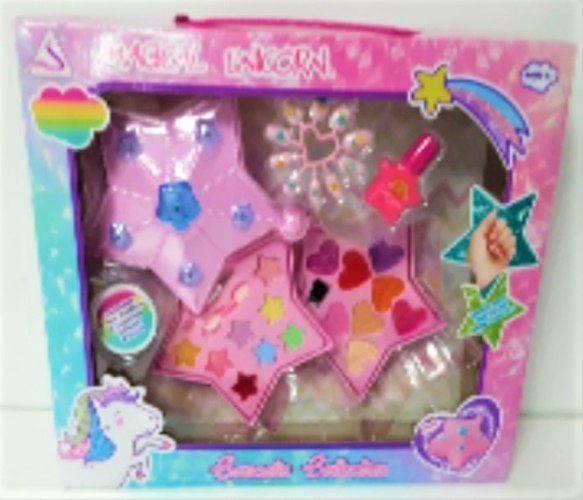 סט איפור כוכב עם לק לציפורניים