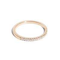 טבעת יהלומים │ טבעת איטרניטי │טבעת נצח │ טבעת מידי משלימה │ זהב 14 קראט