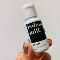 צבע שחור BLACK על בסיס שמן | קולור מיל | יבוא אתי דבש | צבע על בסיס שמן | כשר חדש אתי דבש