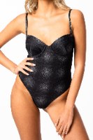 שחור ג'ינס שלם ברזלים