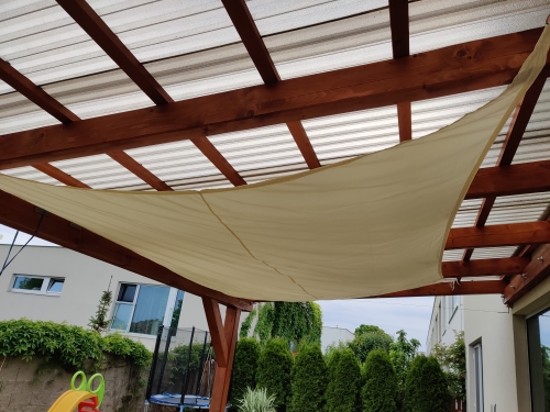 חוות דעת - מפרש הצללה מלבני לגינה וקמפינג- Shadingsail.G.C