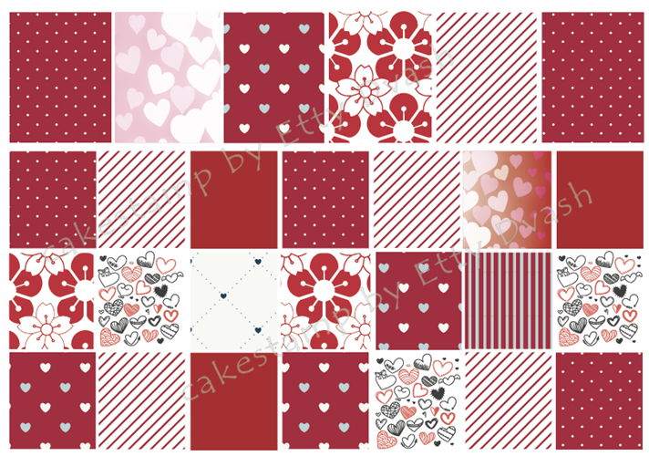 שקף טרנספר - אהבה ריבועים